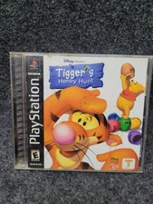 Vintage Tigger's Honey Hunt PlayStation 1 PS1 Complete Disney Video Game Tested