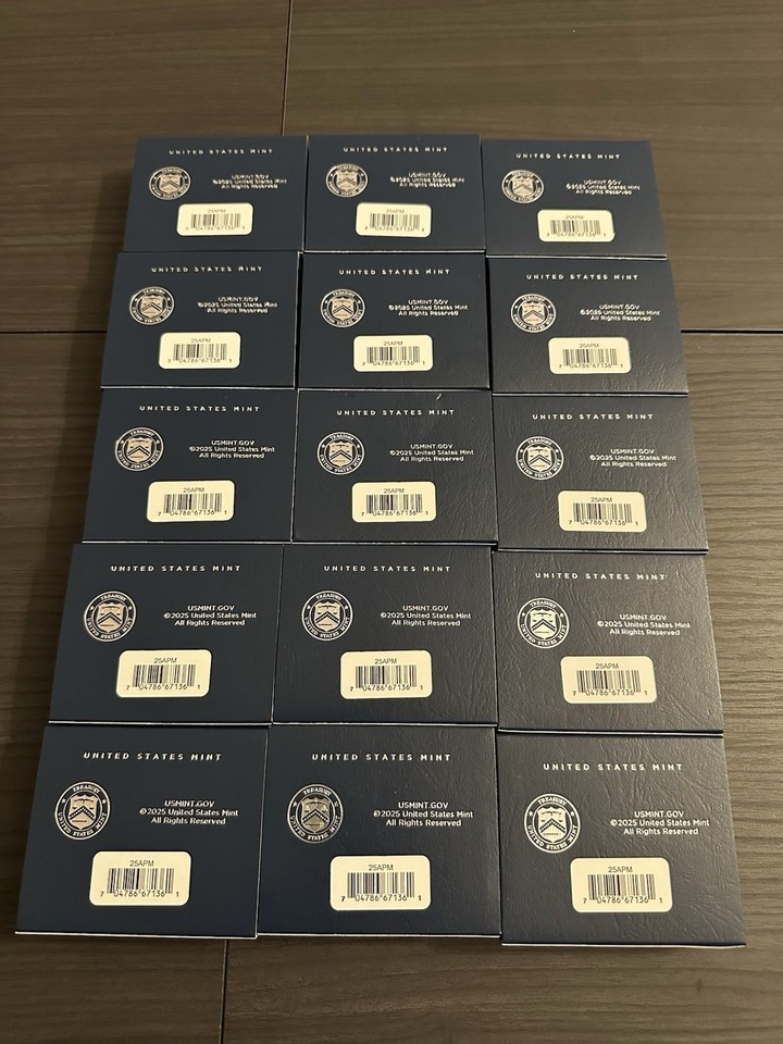 2025-W Army Privy American Silver Eagle $1 ASE OGP and COA - 250th ...