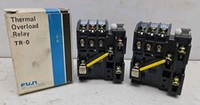 2 Pack Fuji Electric TR-0/3 Overload Protection Relay 0.36 - 0.54 Amp New