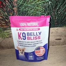 K9 Belly Bliss, All-Natural Gut Health for Dogs, Vet Approved Prebiotic for Dog