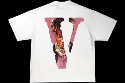 Juice WRLD x VLONE Legends Never Die Limited Edition White/Pink T-Shirt  XL