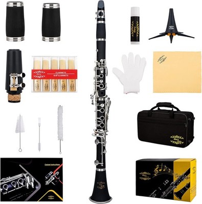 Glory GLY-PBK Professional Ebonite Bb Clarinet Kit