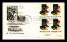 DR JIM STAMPS US COVER PHOTOGRAPHY FIRST DAY ISSUE PLATE BLOCK ARTCRAFT