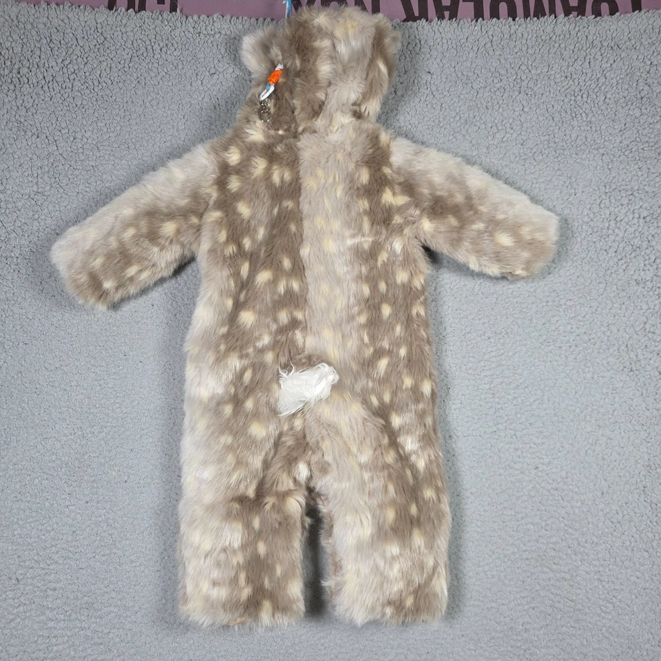 Pottery Barn Niños Bosque Bebé Cervatillo Ciervo Disfraz Marrón 6-12 Meses Acogedor Foto 4 de 4