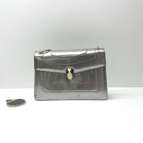 BVLGARI Serpenti Forever Metallic Crossbody Bag