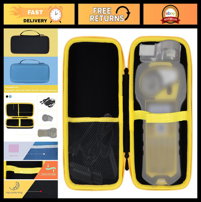 Portable Label Printer Storage Case for Brady M210 BMP21 Plus - Black & Yellow
