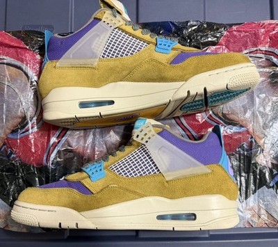 Jordan 4 Retro SP 30th Anniversary Union Desert Moss  DJ5718-300 Size 10.5