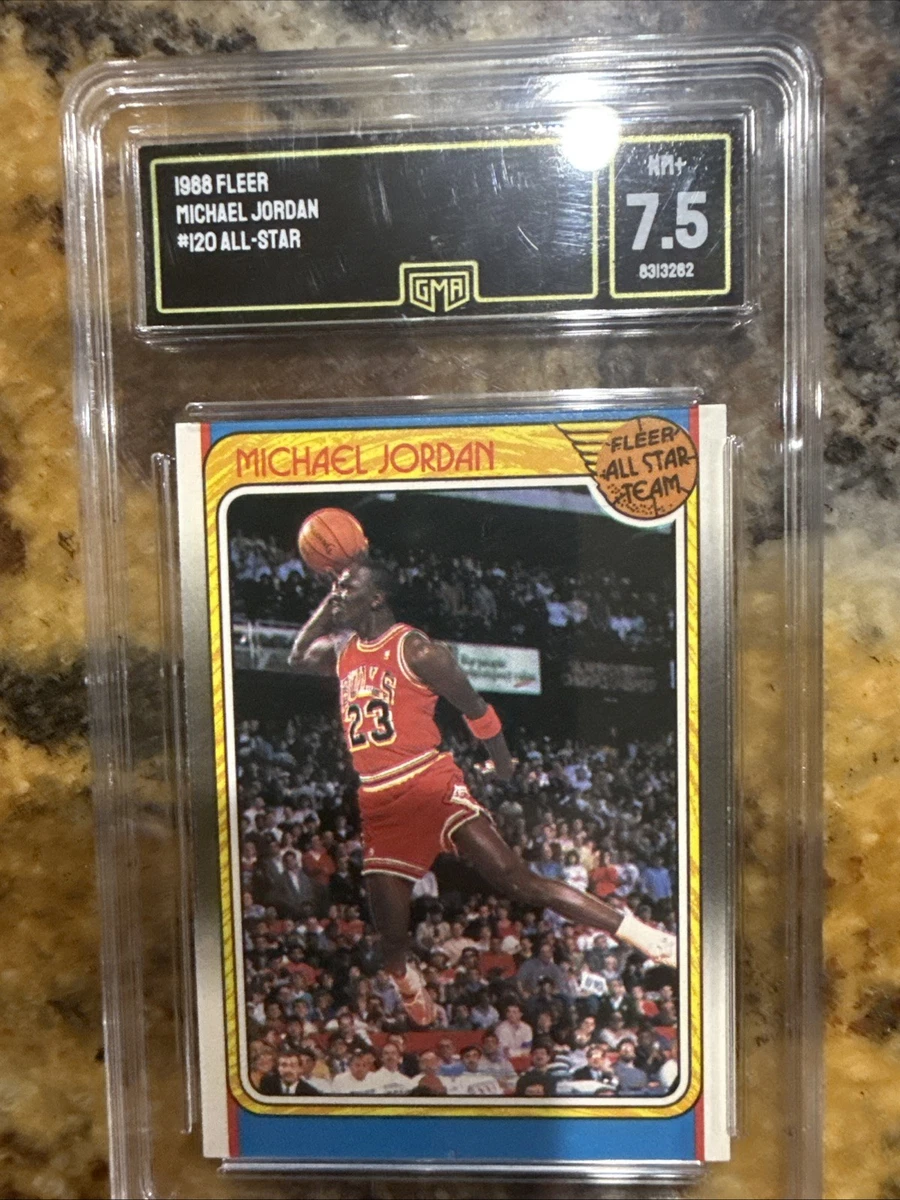 Fleer Michael Jordan 7.5 Graded Basketball Sports Trading Cards