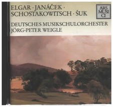 CD Sir Edward Elgar,Janáček , Shostakovich a.o. Introduction And Allegro Für St