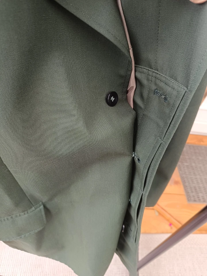 DDR Forstwirtschaft Uniform Uniformjacke Gr 53 Forst Jagd - Bild 3 von 4