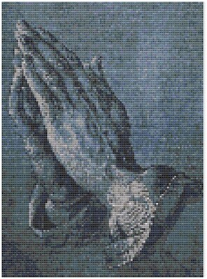 Kreuzstichmuster Von Florashell - Durer - Betende Hände