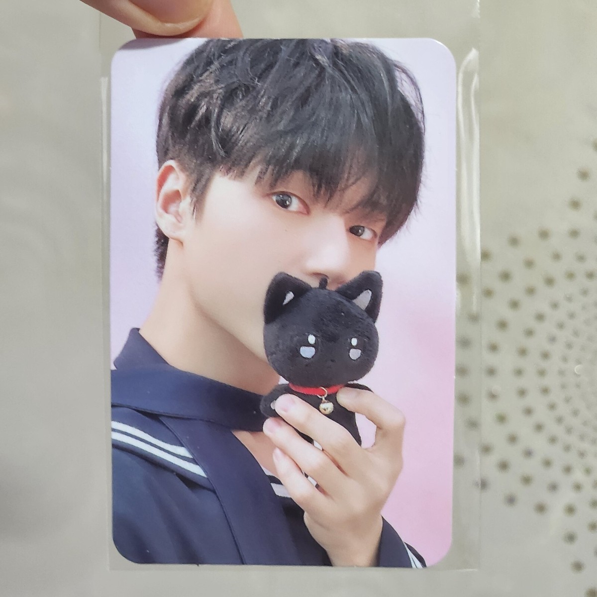 ATEEZ PLUSH KEYRING PHOTOCARD ADVENTURE POPUP ANITEEZ IN