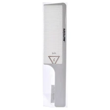 Barberoly 9 Inch Clipper Comb Plastic Hair Cutting Comb for All Hair Types White