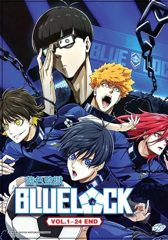 DVD BLUELOCK Episode 1-24END English Dubbed All Region FREESHIP