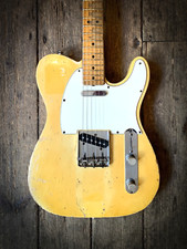 1968 Fender Telecaster Blonde - Maple Cap Board & hard shell case