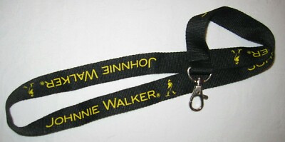 Johnnie Walker Whiskey Schlüsselband Lanyard NEU (T168.1)