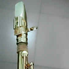 100% Handmade Metal Soprano Saxophone Mouthpiece Size 5-9 w/Ligature 2026 USA