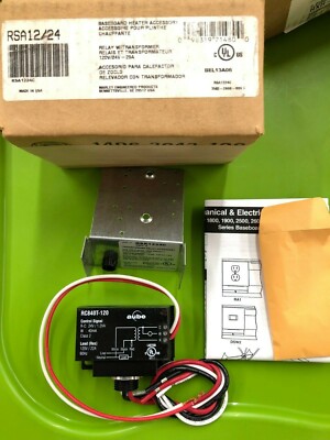 Marley RSA12/24 Baseboard Heater Accessory Relay w/Transformer 120V-24V-25A