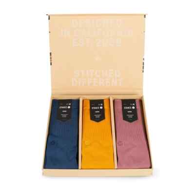 Stance Icon Patches Herren Socken Box gr.L  (multi)