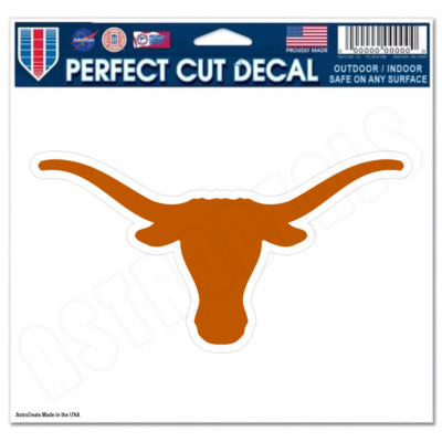 Texas Longhorns Logo NCAA College Vinyl Sticker Decal *Size: 3''-12''*