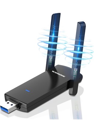 WiFi Dongle für PC, Ethernet WiFi Adapter, 1300Mbps WiFi