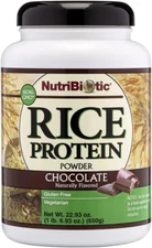 Chocolate Rice Protein, 1 Lb. 6.9 Oz | Low Carb, Vegetarian & Keto-Friendly Raw 