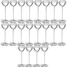 20 Pack 3.35 inch Name Card Holder Place Card Holder Photo Holder Clips