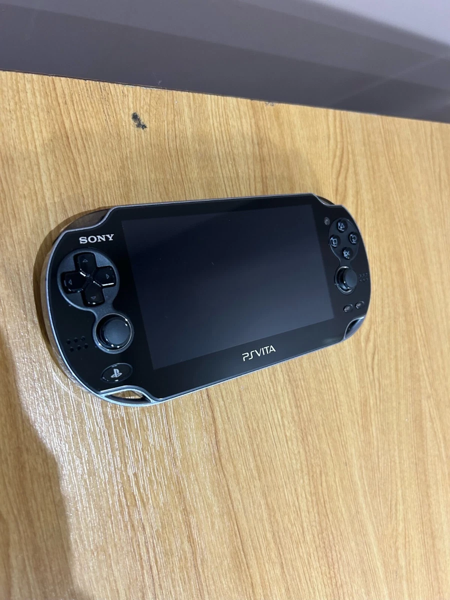 Sony PS Vita (PCH-1104) Handheld Gaming System Black - EXCELLENT 