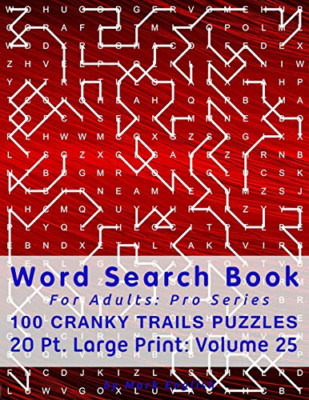 Word Search Book For Adults: Pro Series, 100 Cranky Tra - Paperback NEW English,