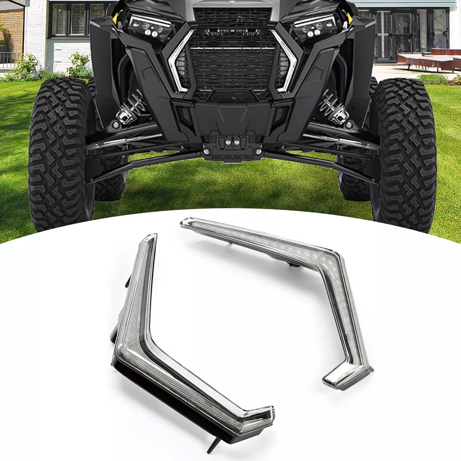 LED Lights Turn Signal Fang Accent For POLARIS RZR XP 1000 TURBO 2019-2022 2020
