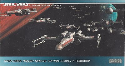 TCS 967  1997 Star Wars: Trilogy WIDEVISION Promo 3P