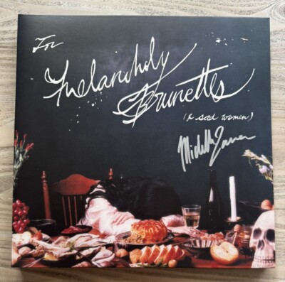 SIGNED Melancholy Brunettes & sad women Sky Vinyl AUTOGRAPHED Japanese Breakfast