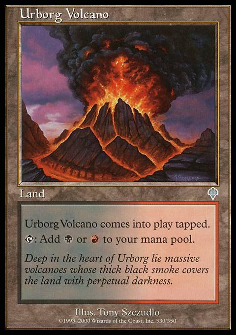 MTG magic cards 2x Urborg Volcano Invasion Light Play, English | eBay