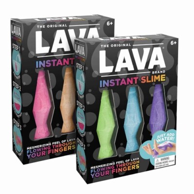 Lava  Lamp - Instant Slime - 3 Pack - Assorted Colors [New Toy] Arts & Crafts