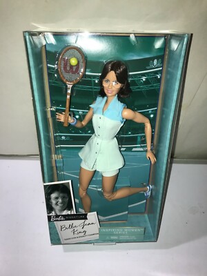 Barbie Billie Jean King Inspiring Doll Tennis Icon Equality Champion Mattel New