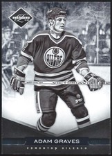 2011/12 Panini Limited ADAM GRAVES Short Print Base Set Card #268/299