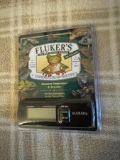 Flukers Digital Thermo-Hygrometer Temperature  Humidity Amphibians  Reptiles