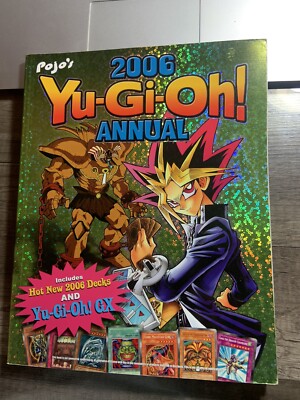 Yu-Gi-Oh! 2006 Annual Pojo s Book Included New 2006 Decks