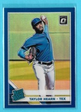 Taylor Hearn  2019 Donruss Optic Blue Prizm Rookie Parallel #27/75 Texas