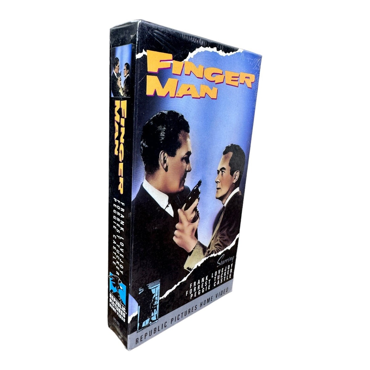 Finger Man Fingerman 1955 VHS USA NTSC Republic Pictures Cult