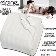 Electric Heated Under Blanket Thermal Super Cosy Fast Heat Dual Bed Warm Winter