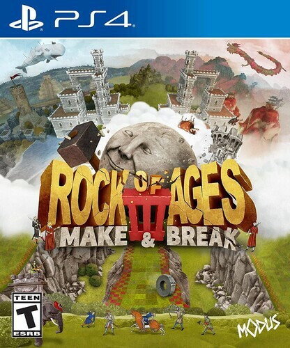 Rock of Ages III 3 Make & Break (PS4) Brand New sealed ships with tracking
