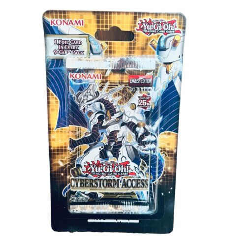 Trading Cards Yugioh CYBERSTORM ACCESS Konami 2020 1 Foil Card in Pack Game - Picture 1 of 8