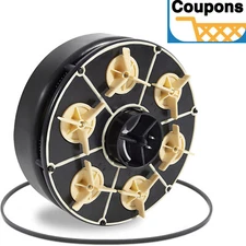 004-302-4406-00 4-Port Water Valve Gear Module with O-Ring Seal For Paramount