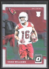 Chad Williams 2017 Donruss Optic Rookie Card  #114