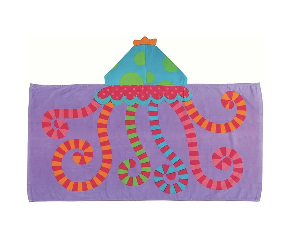 Albornoz Stephen Joseph 46"x24" medusas con capucha terciopelo suave para nadar playa Foto 4 de 4