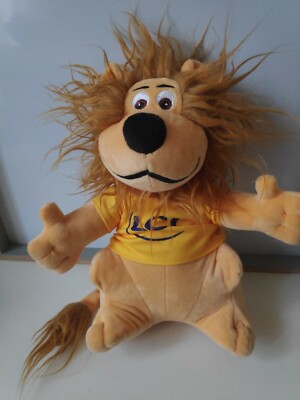 Peluche Lion Lcl credit lyonnais Mascotte Tour De ance doudou 30 Cm