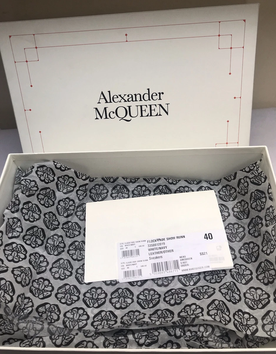 Alexander mcqueen deals scarpe scatola
