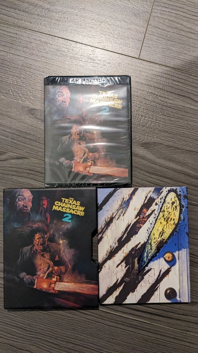 THE TEXAS CHAINSAW MASSACRE 2 4K UHD/BLU-RAY