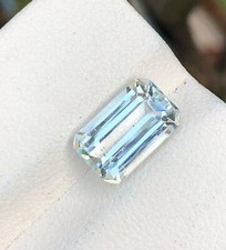 2.76 Carat Natural cut Aquamarine loose gemstone from Pakistan